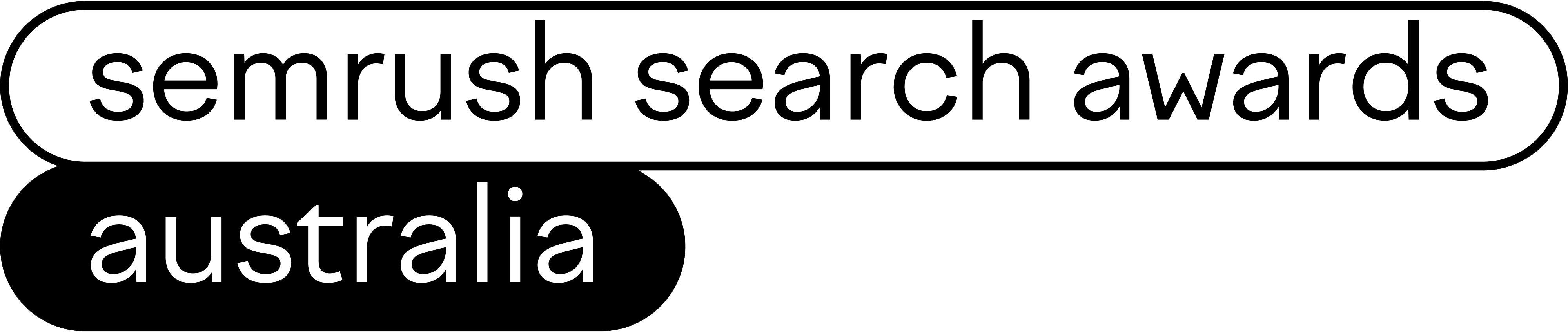 Semrush AU Search Awards logo